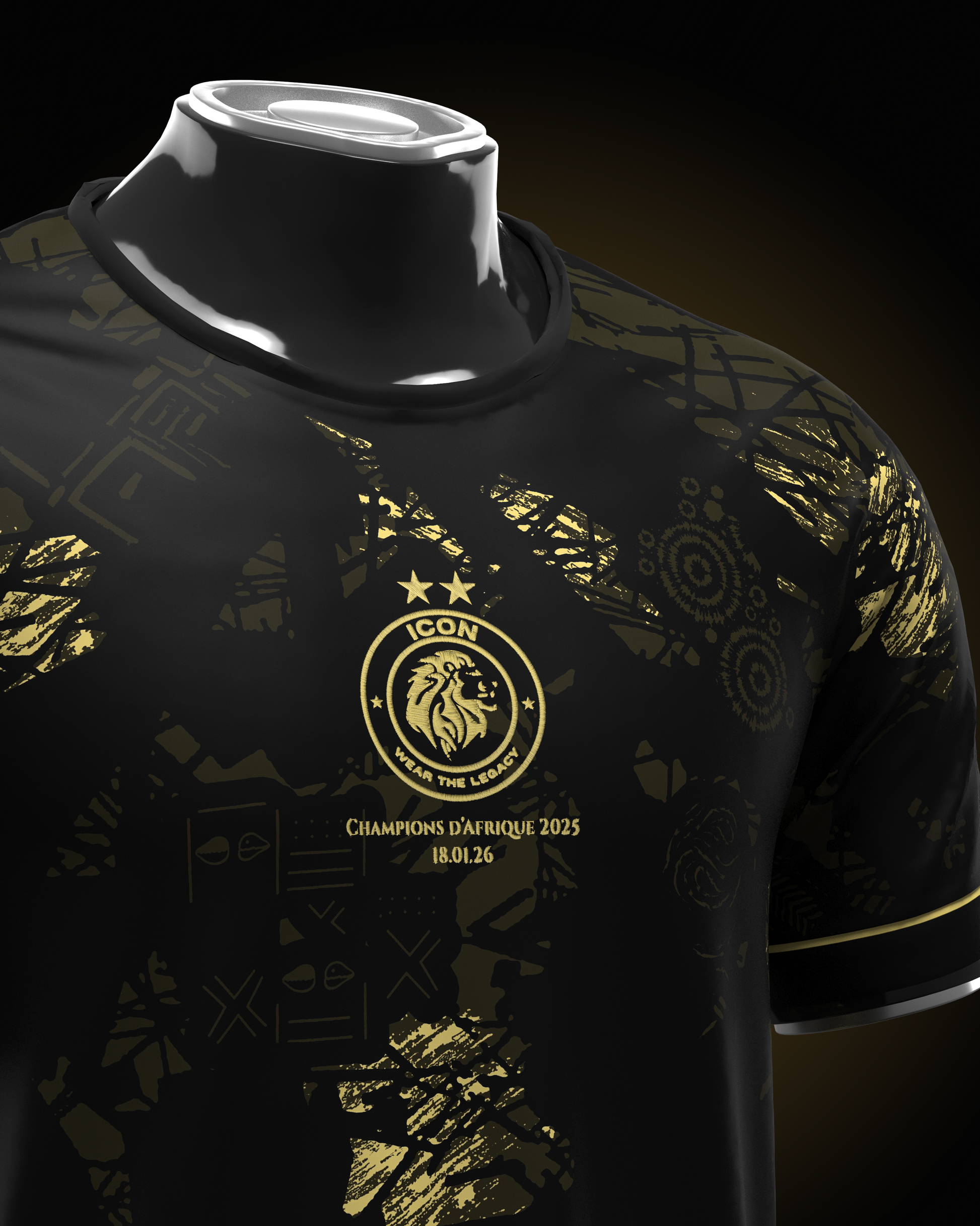 Maillot Sénégal – Champions CAN 2025 – Collector